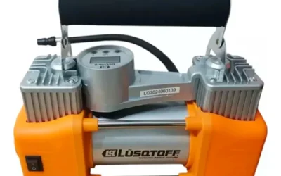 Compresor Aire Doble 2 Piston 12v Auto 4×4 Moto 150psi + Acc